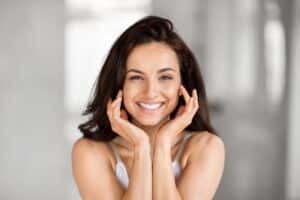 Woman after orthodontic care in Boulder, CO